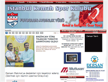 Tablet Screenshot of kemahspor.com